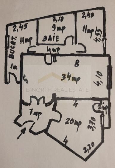 Uranus, birou ultra eficient energetic, in vila P+ 2